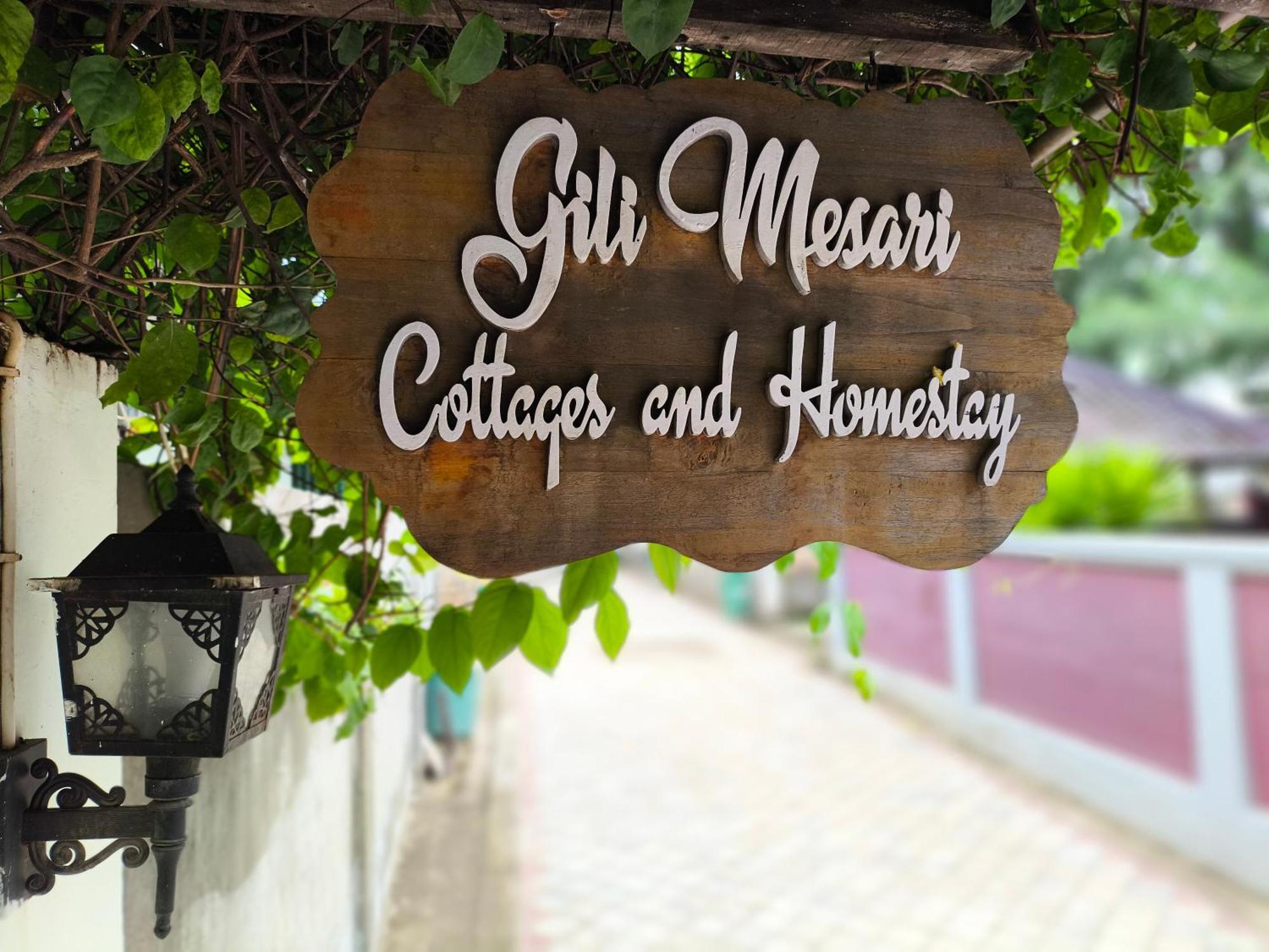 Gili Mesari Cottages & Homestay Гили Траванган Экстерьер фото