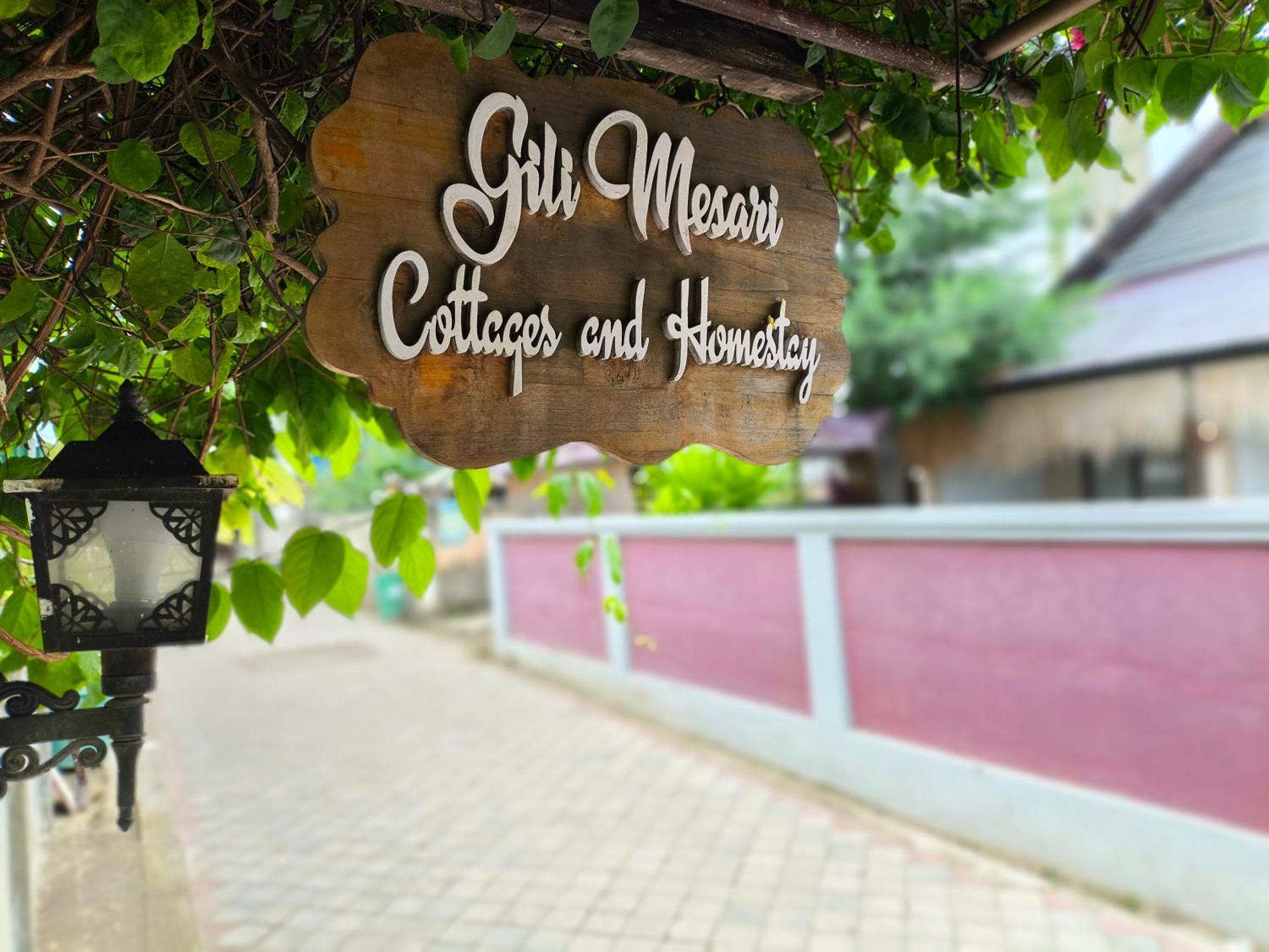 Gili Mesari Cottages & Homestay Гили Траванган Экстерьер фото